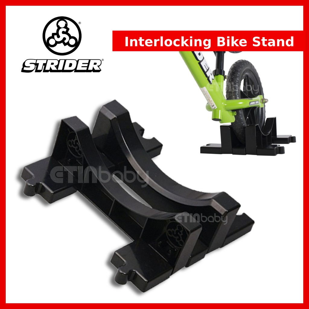 strider balance bike stand