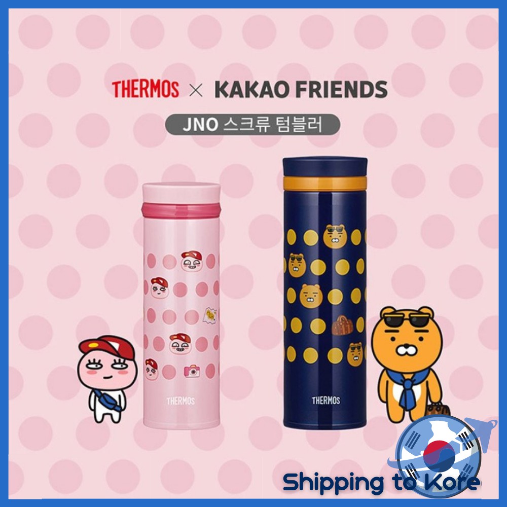 [Kakao Friends] 2 types of JNO screw tumbler, Tumbler, bottle, water