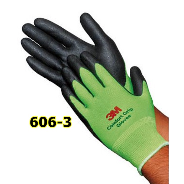 NEW Nitrile Foam Coating Advanced 3M Gloves Work Comfort grip Electrical wiring 