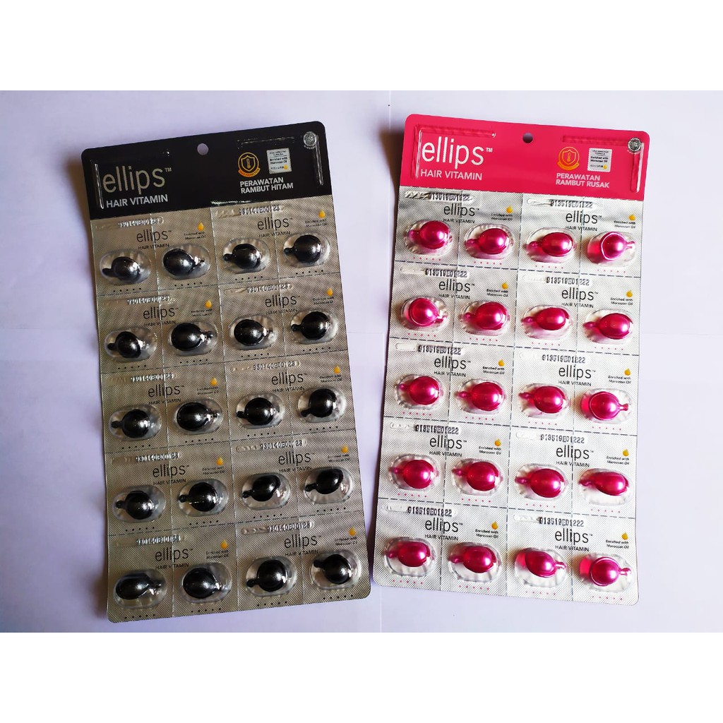 Ellips Hair Vitamin Sachet (Contents 20 Grains) Shopee Singapore