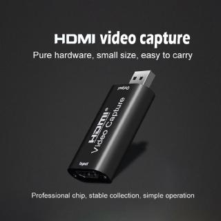 USB 2.0 HDMl Capture Card Live Streaming Video Capture Camcorder HD Camera Live Recording