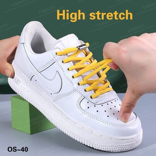 Image of Local Seller 15 Colors Elastic No Tie Shoelaces || Quick Lazy Metal Lock Semicircle Sneakers Shoelace || OS-40