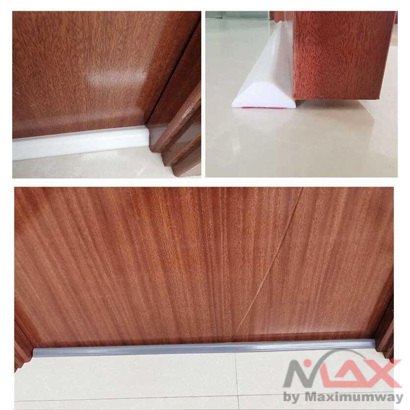 Silicon Water Stopper On Bathroom Floor Or Rainwater From Gap Bottom