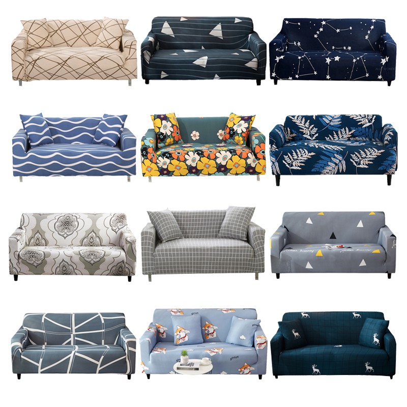 Dansunreve Sofa Cover 1 2 3 4 Seater Stretch Sofa Covers Furniture Protector Couch Cover Sofa Cover Store Shopee Singapore