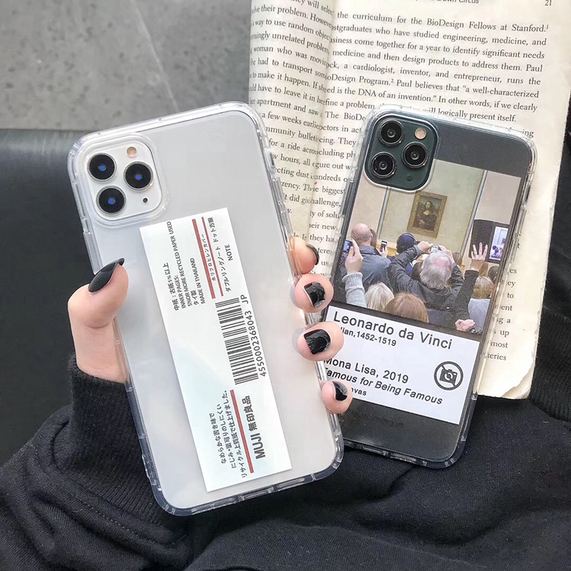 Soft Case Iphone 11 Pro 6 6s 7 8 Plus X Xs Xr Max Mona Lisa Shopee Singapore