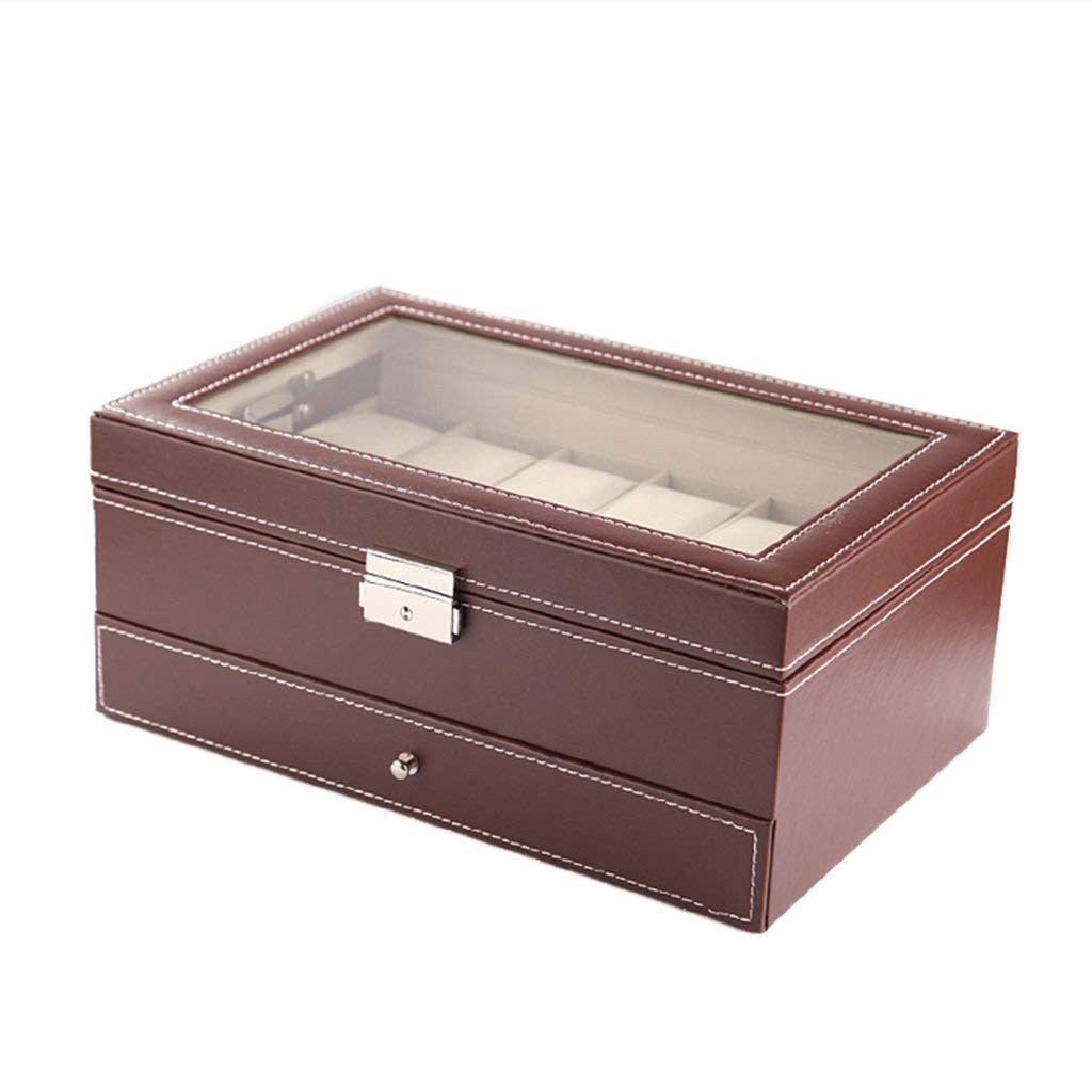 Starzdeals 12 Slots 2 Tier Storage Box Watch Jewelry 2
