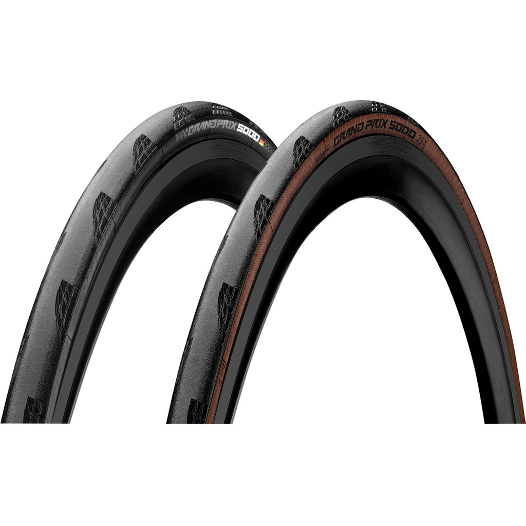 continental grand prix 5000 clincher road tyre twin pack