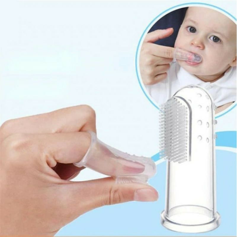 finger brush for baby tongue