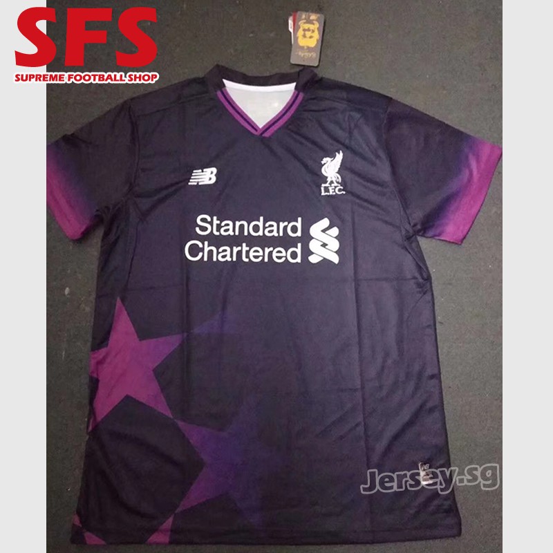 mens purple liverpool top