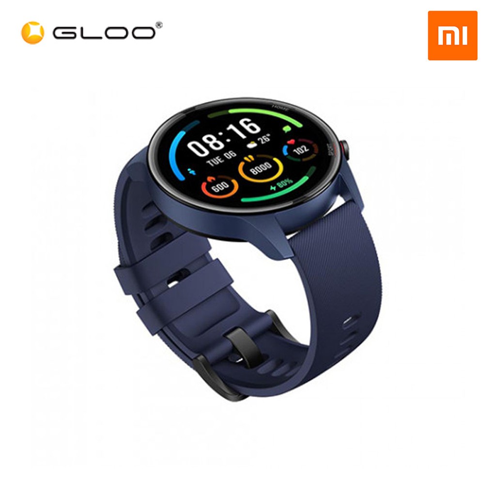 Xiaomi Mi Watch Black Navy Blue Beige Shopee Singapore