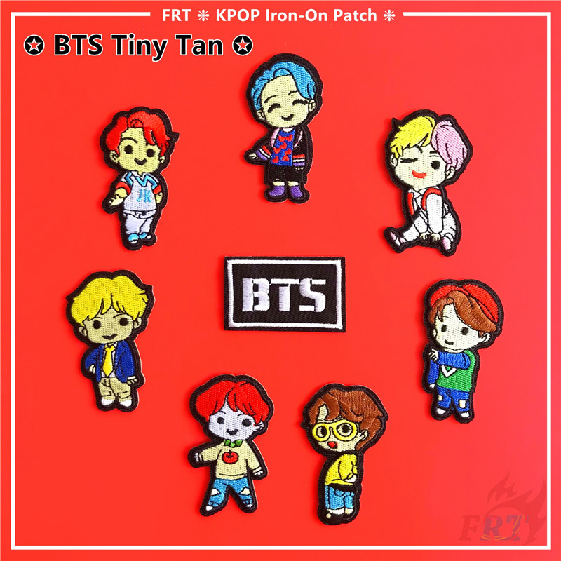 ☸ BTS Bangtan Boys Tiny Tan：Virtual Cartoon Characters - KPOP Super Star  Iron-on Patch ☸ 1Pc Cartoon DIY Sew on Iron on Badges Patches | Shopee  Singapore