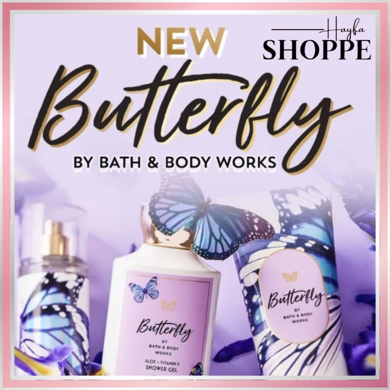 Bath And Body Works Butterfly Series Body Mist Shopee Singapore