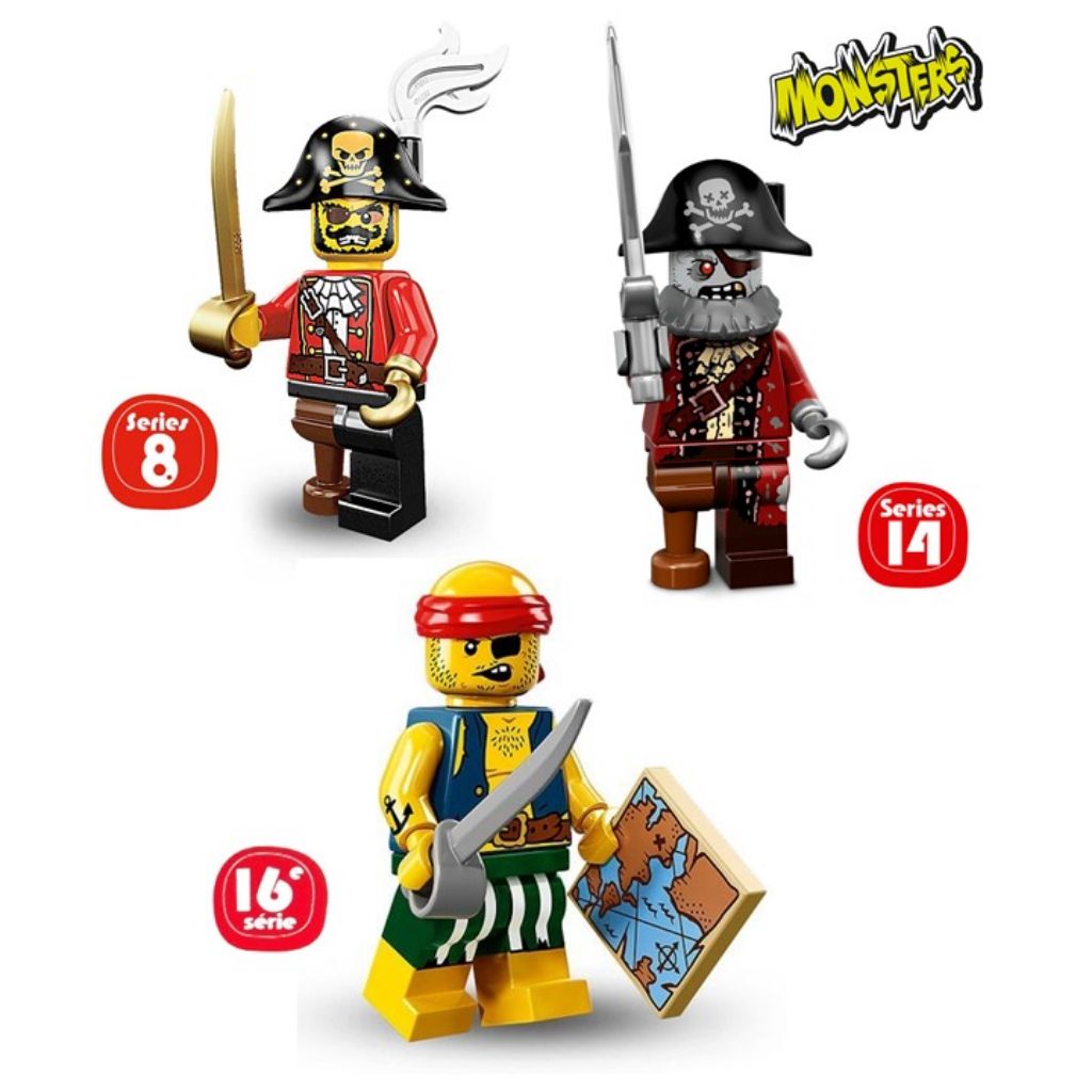 old lego pirate captain