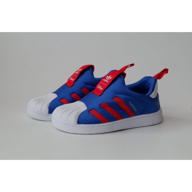 adidas superstar blue red