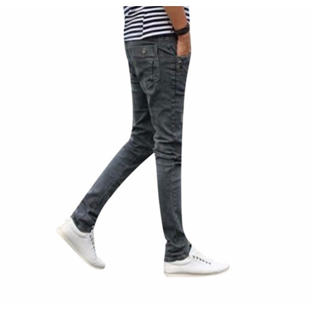men's black skinny jeans