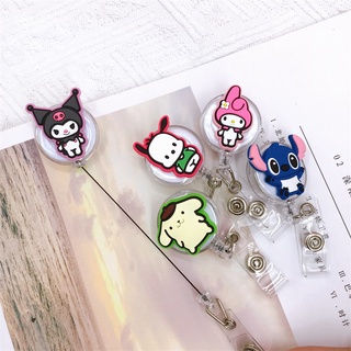 [PipiGO] Sanrio Cartoon Kuromi Pochacco Stitch Cinnamoroll Retractable ...