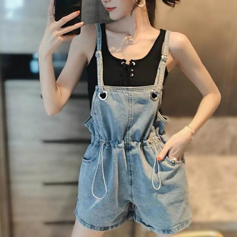 boyfriend overalls shorts