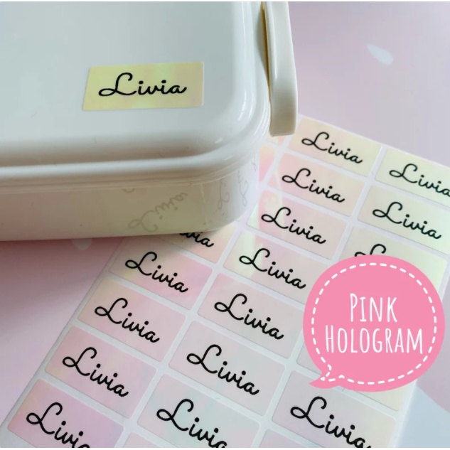Waterproof name labels Name stickers School labels Daycare labels
