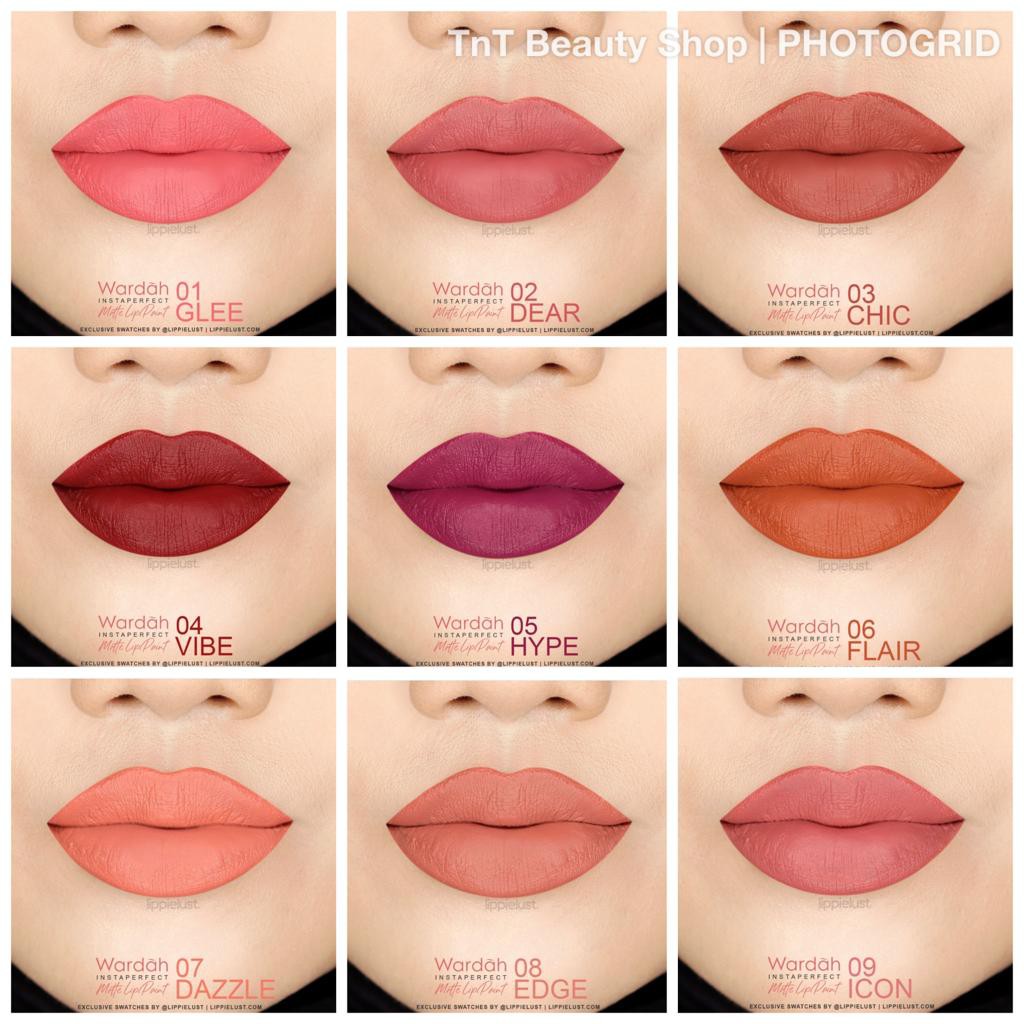 lipcream wardah instaperfect no 6