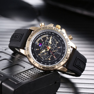 2022 New Famous Trend Brand Watches for Men Luxury Popular Big Dial Silicone Band Watch Men's Fashion Casual Quartz Wristwatches