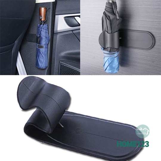 [HOT SALE ] Car Universal Umbrella Holder，Multipurpose Car Hanger Holder Hook for Umbrella Auto Organizer Self Adhesive Home Storage