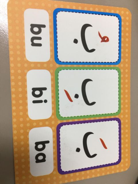 Kad Imbas Alif Ba Ta Flashcard Hijaiyah Shopee Singapore