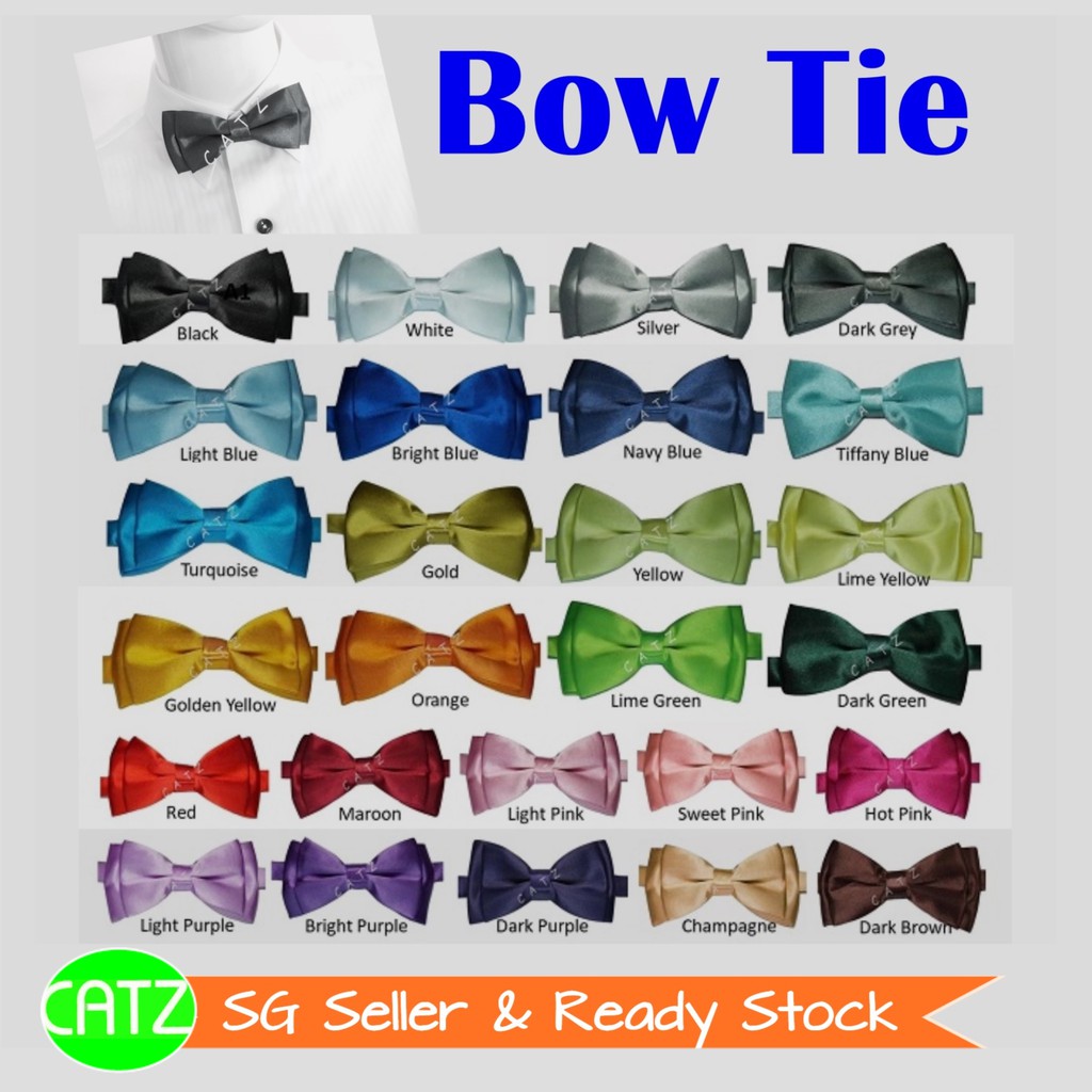 [SG Seller] Bow Tie Wedding Groomsmen Bestmen Men Accessories Formal
