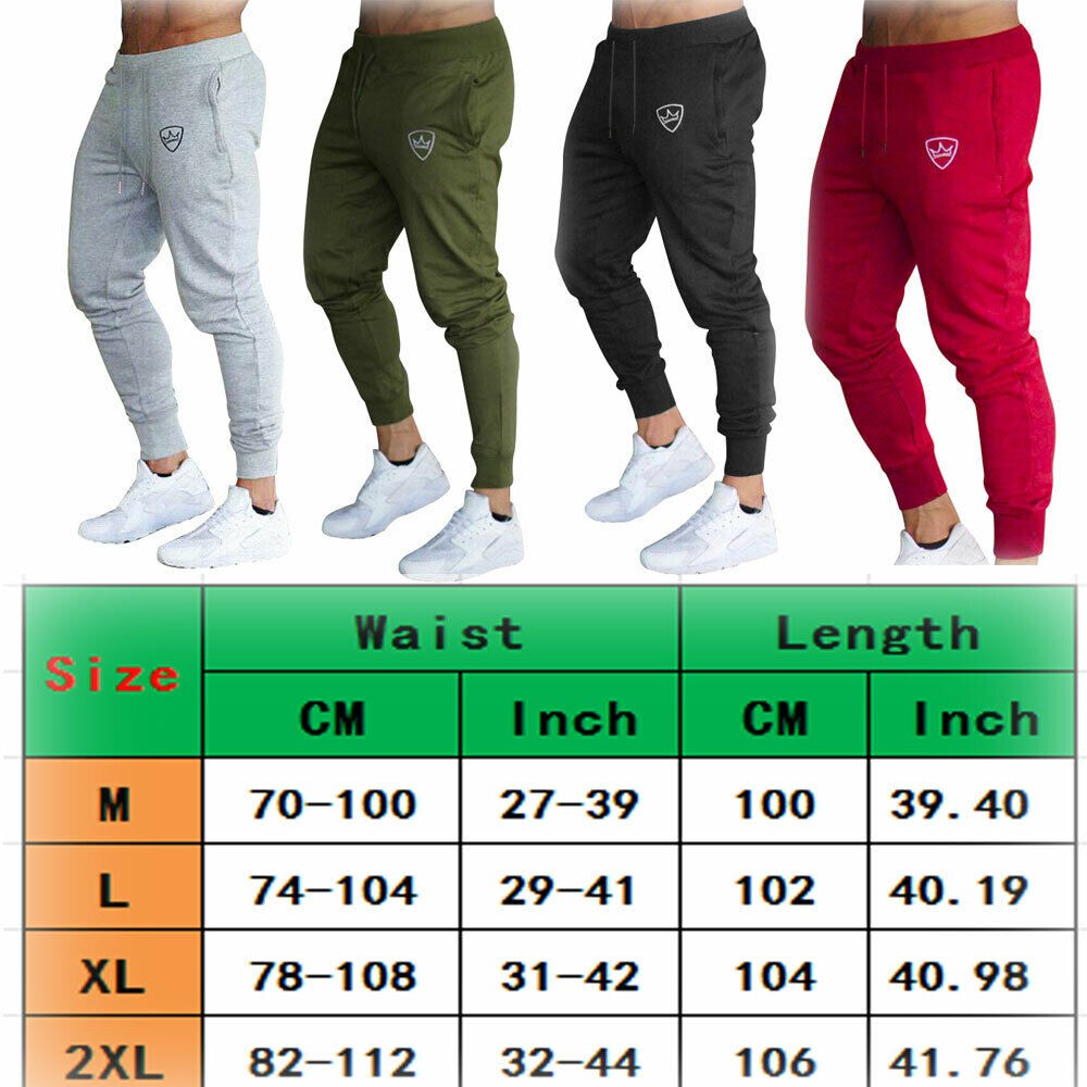 slim gym joggers