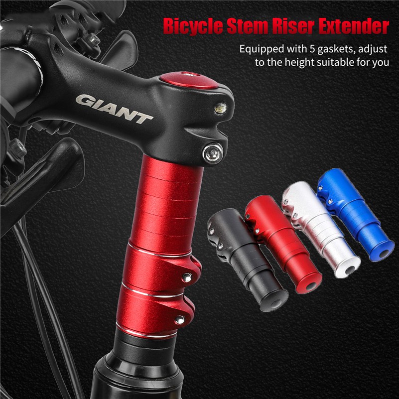 red mountain bike stem