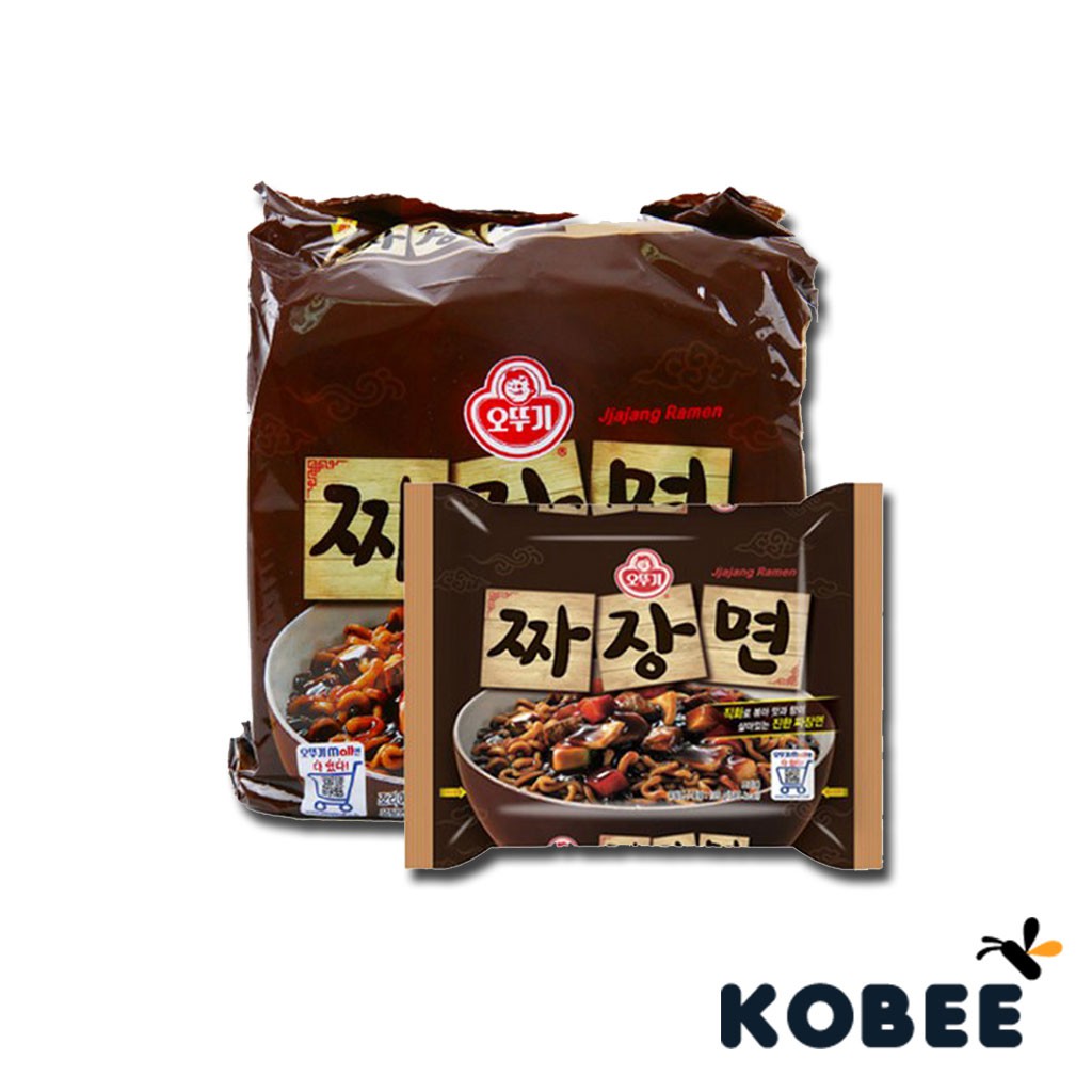 [Ottogi] Jajangmyeon Noodle 135g x 4 Shopee Singapore