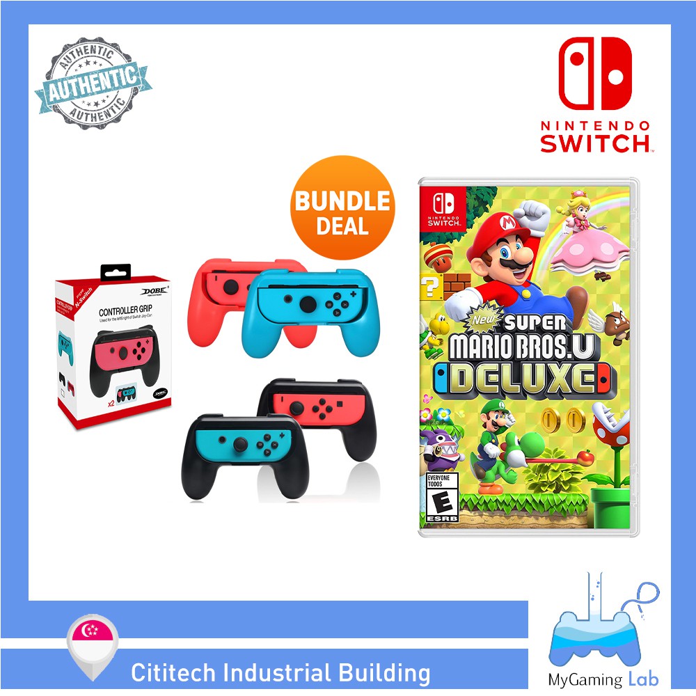 can you play super mario bros u deluxe on switch lite