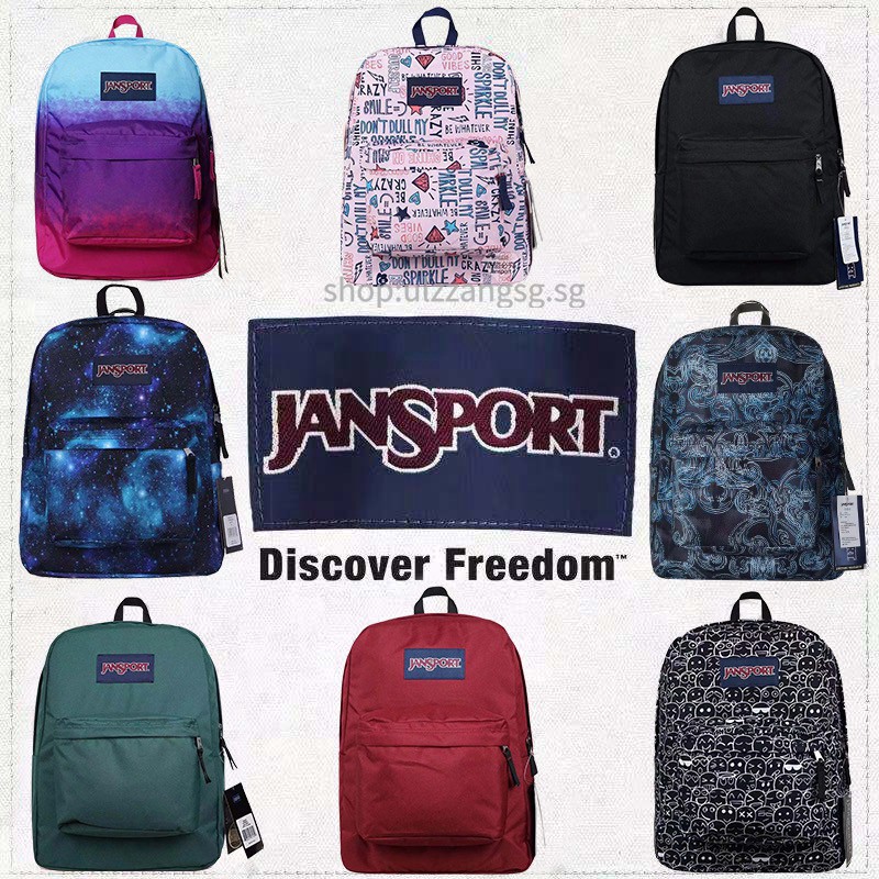 jansport backpack with design