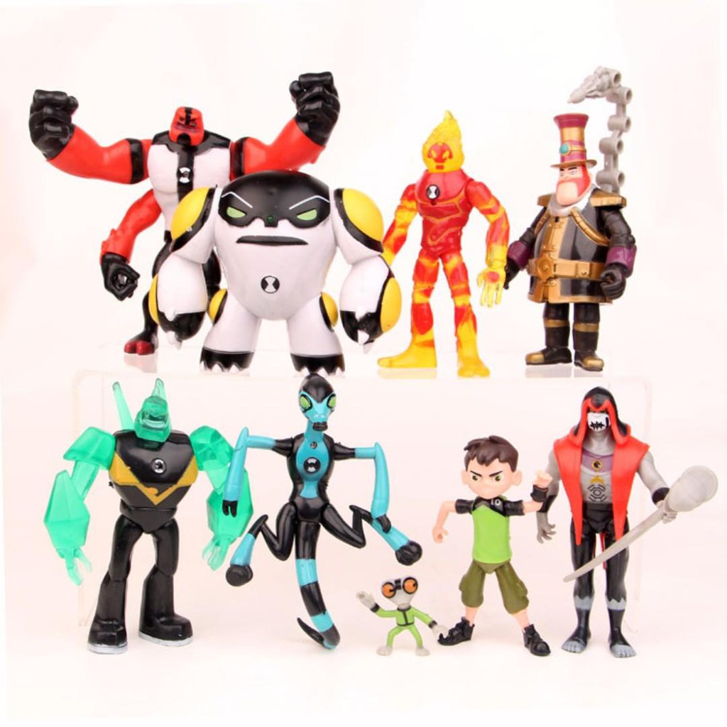 Ben 10 Cake Toppers / Figurines (9 Pcs A Set) | Shopee Singapore