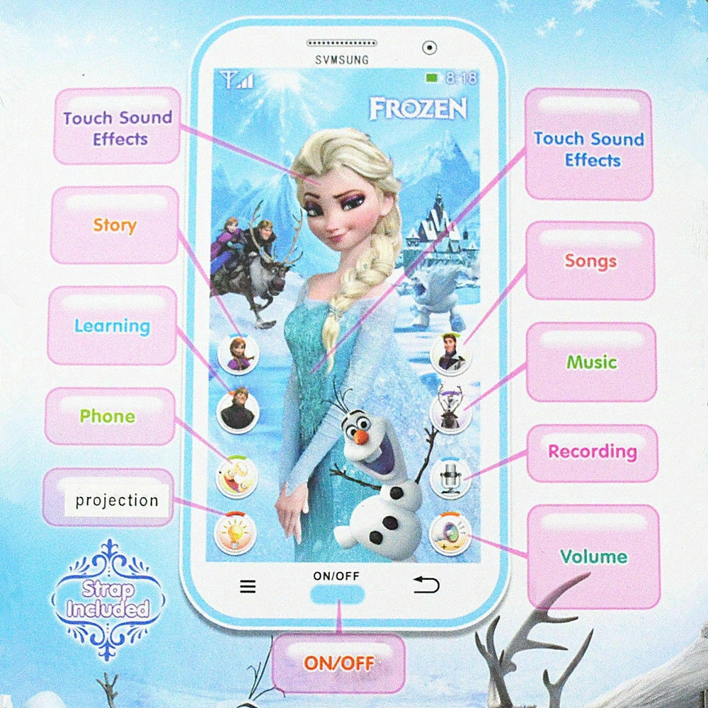 elsa toy phone