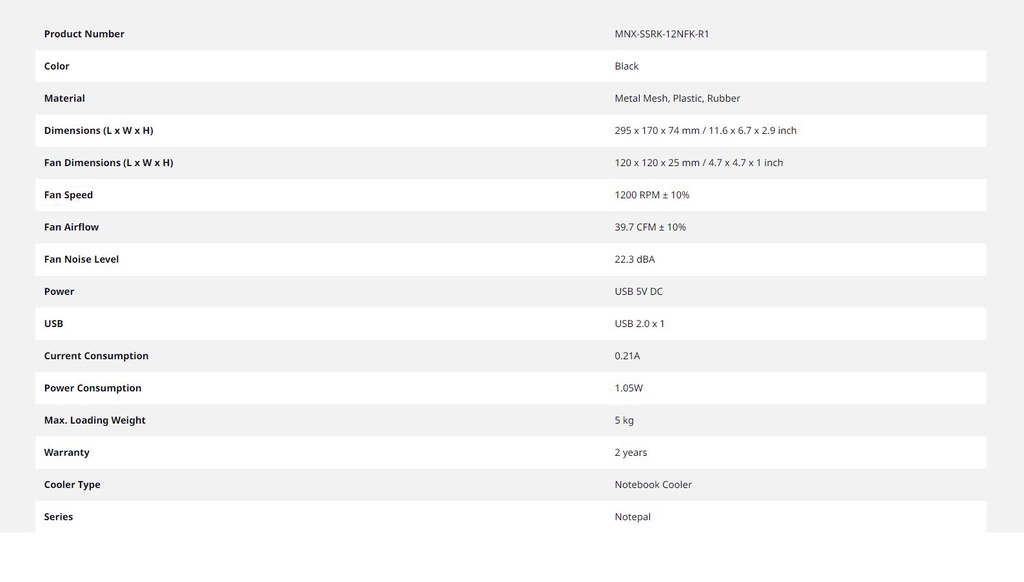Cooler Master NotePal Connect Stand Network Devices Cooling Solution (2