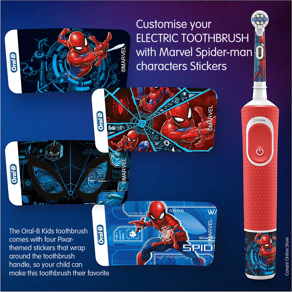 oral b spider man
