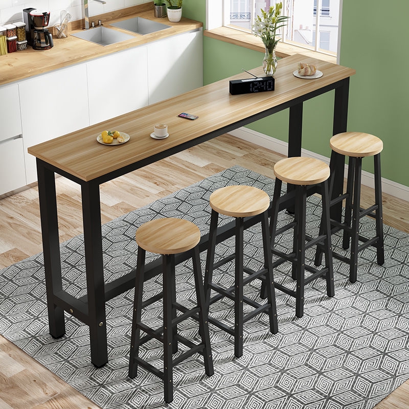 Small Bar Table High Foot Table Long Narrow Table Living Room Home