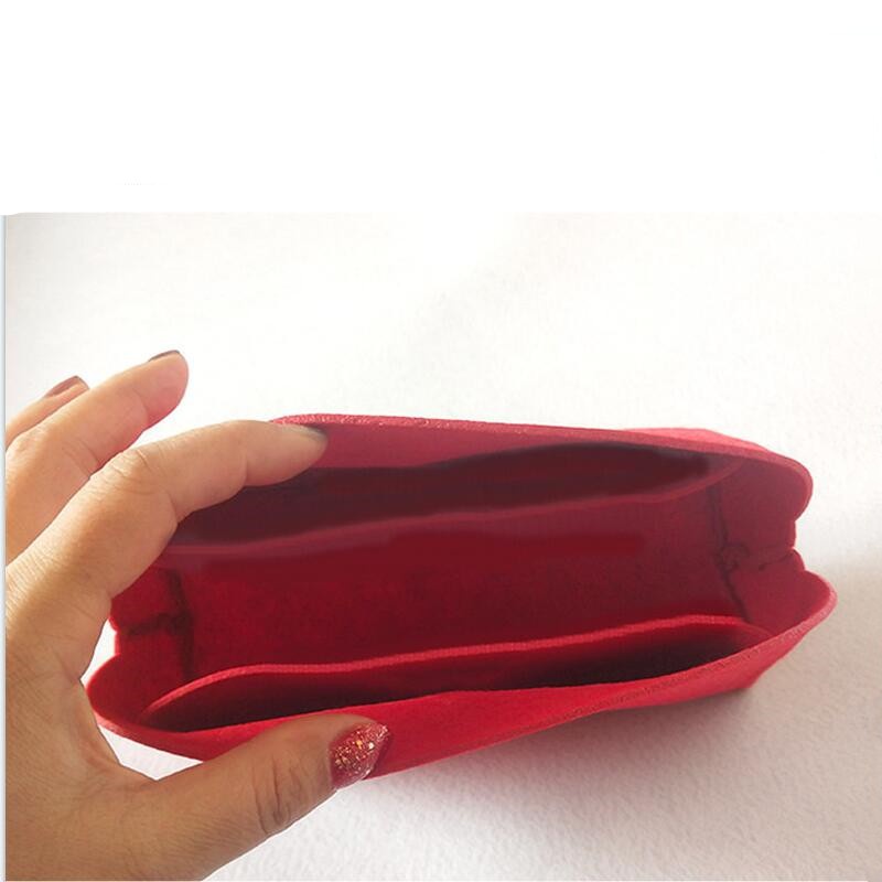 Image of 【soft and light】bag organizer insert fit for l v cosmettc pouch bag organiser lv pouch bag in bag inner bag #4