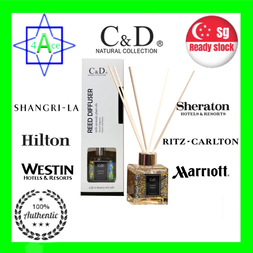 Luxury Hotel Scents Reed Diffuser Air Freshener 100ml Hilton