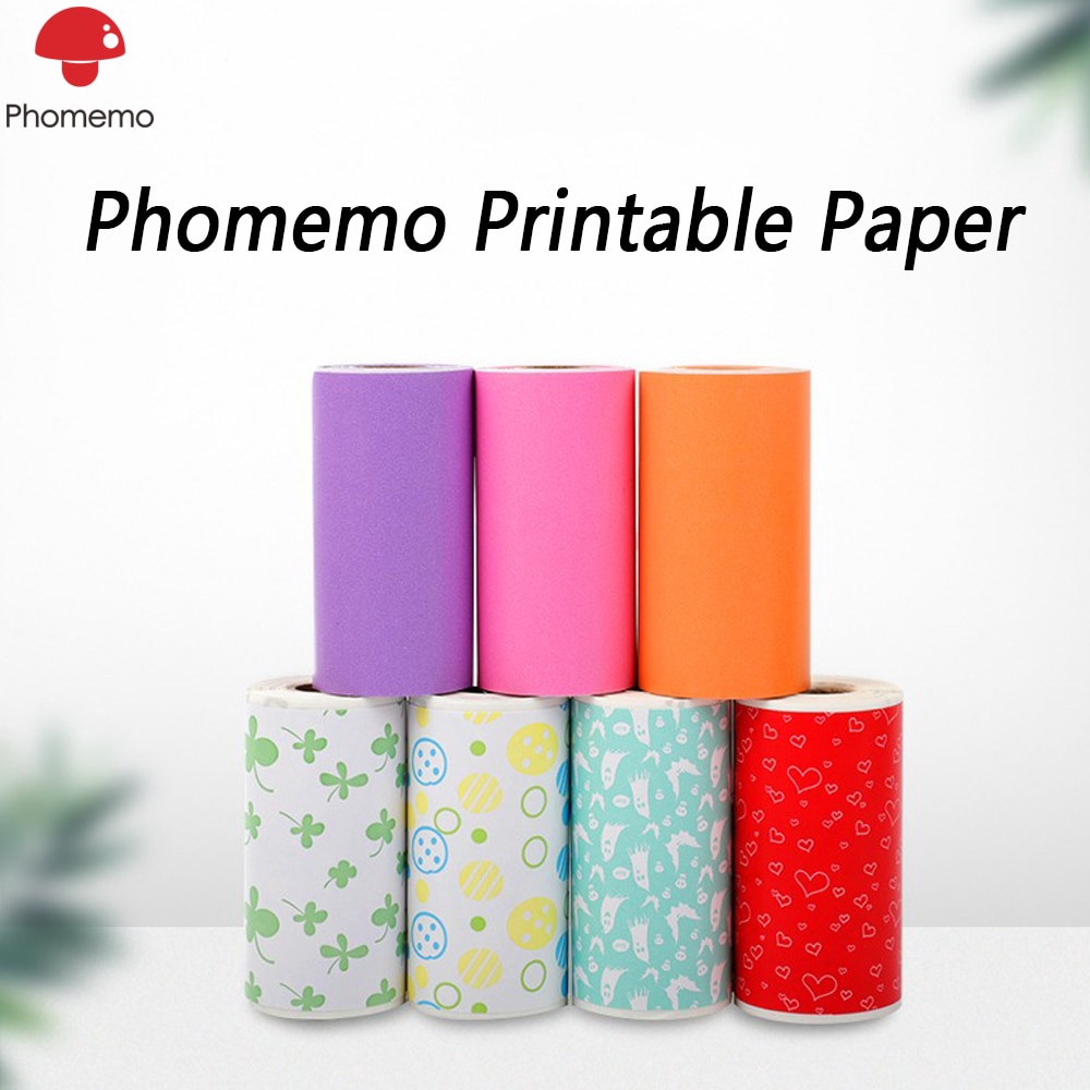 👏Big Discount👏Phomemo Printable Sticker Paper Photo Self Adhesive