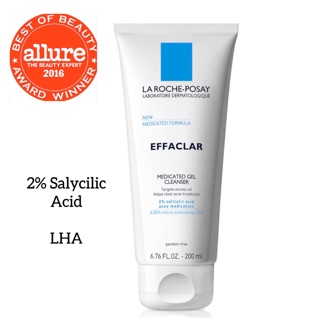 la roche medicated gel cleanser
