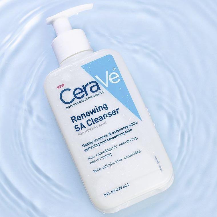 cerave sa cleanser shopee