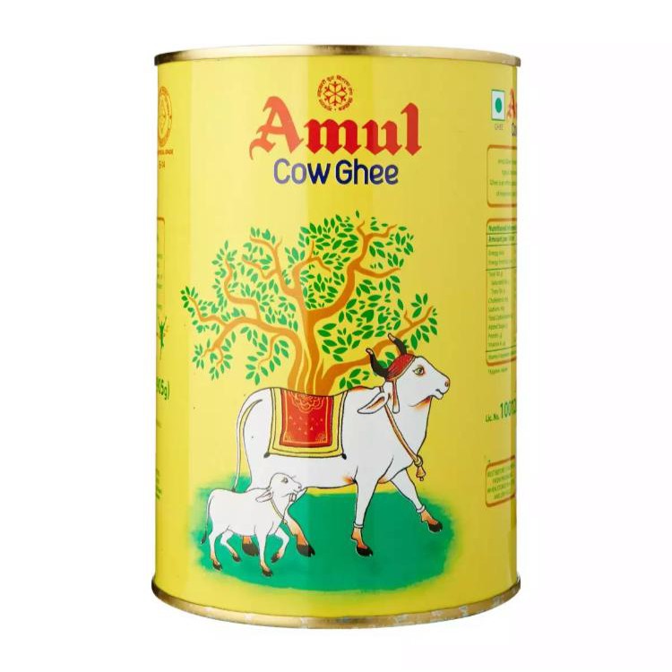 Amul Cow Ghee 1KG Tin Shopee Singapore