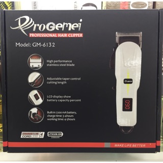 MESIN POTONG  RAMBUT  GUNTING HAIR  CLIPPER WITH RECHARGEABLE 