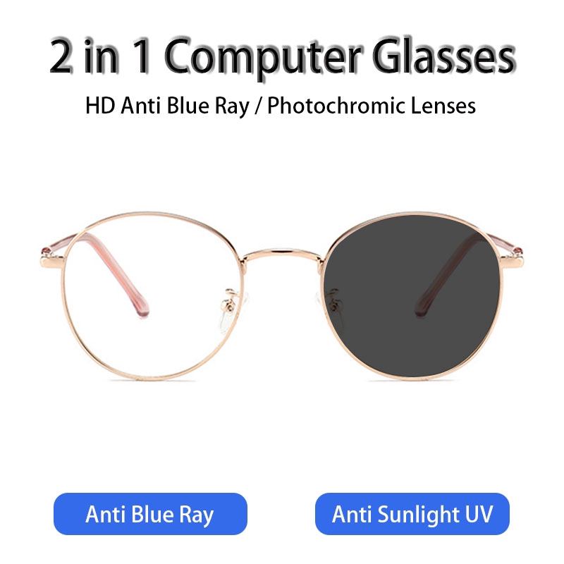 photochromic anti glare lenses