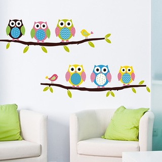 Livecity Cartoon Children S Home Room Bedroom Decorative Cute Owl
