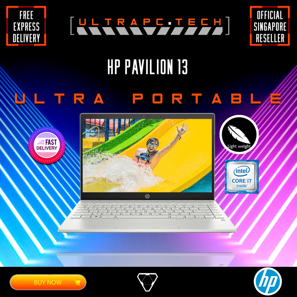 Express Delivery Hp Pavilion Laptop 13 An1015tu I7 1065g7 8gb 512gb Ssd Uma13 3 Fhd W10 Shopee Singapore