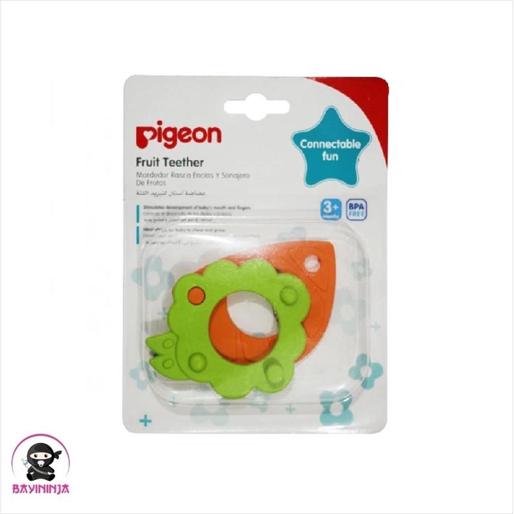 pigeon fruit teether