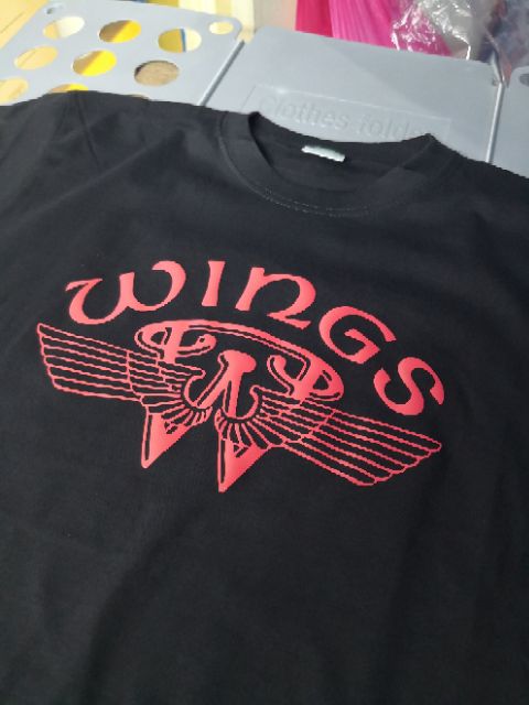 Shop Malaysia Wings Rock Band T Shirt Shopee Singapore