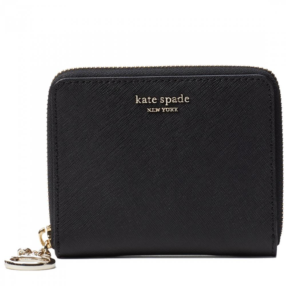 Kate Spade Cameron Small Slim Continental Wallet wlru5424 in Black ...